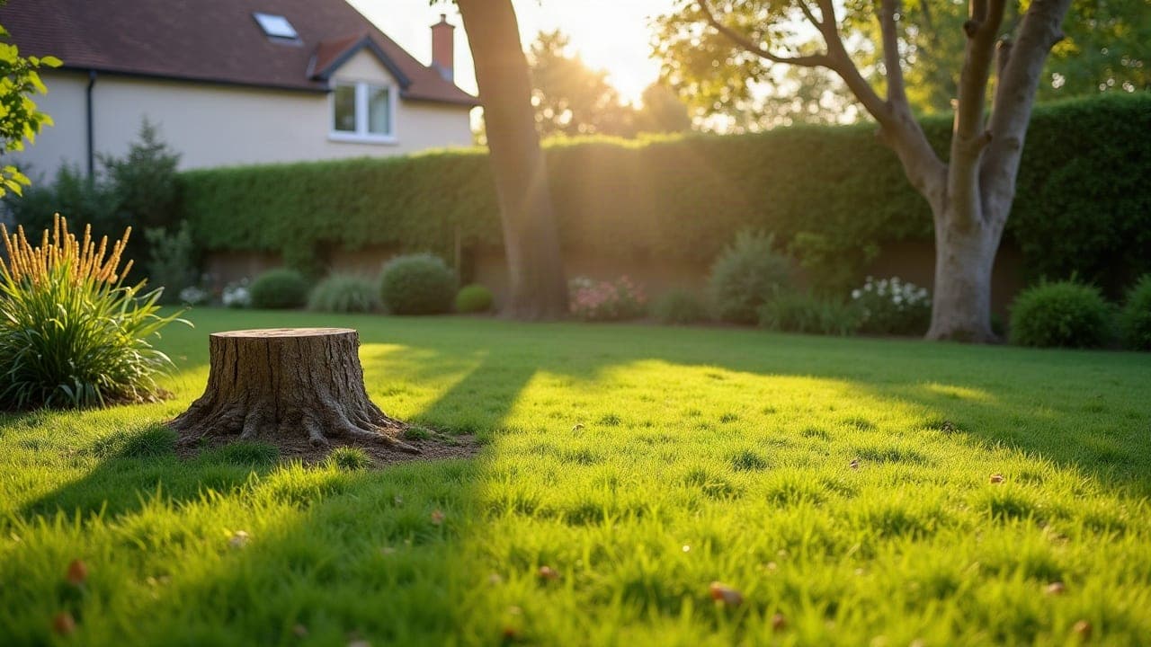 Souche d'arbre : la laisser, la rogner ou l'extraire complètement ?